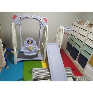 【TOY MONARCH】CHD-101 SUNNY JUMBO SLIDE WITH SWING 鞦韆溜滑梯(可調整滑道高度)