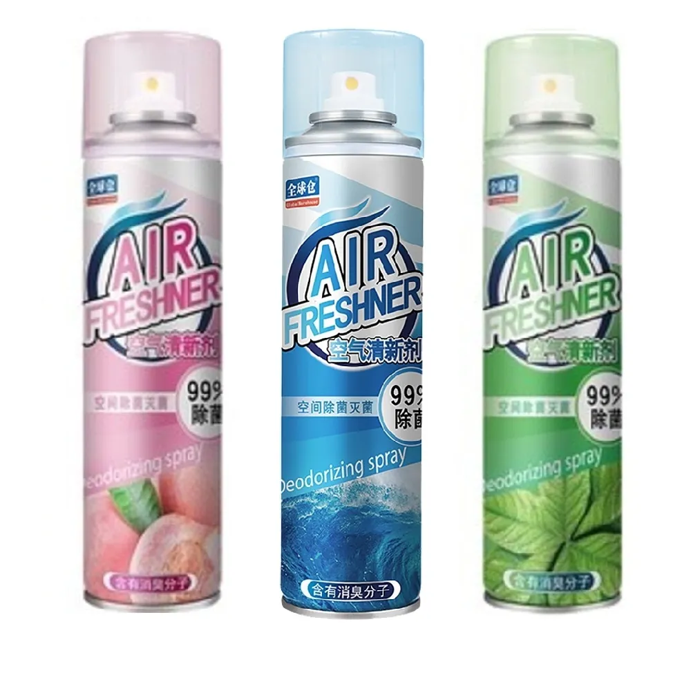 【團購好物】空氣清新劑6入組(除臭 去味 香氛 空氣清淨 噴霧 芳香噴霧 芳香劑 除臭劑)