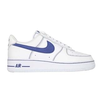 【NIKE 耐吉】AIR FORCE 1 07 LV8 男運動休閒鞋-復古 銀標(HQ2037-100)