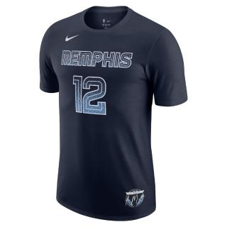 【NIKE 耐吉】短袖上衣 男 NBA灰熊隊 AS MEM M NK SELECT NN TEE 25 深海藍 HQ1327-419