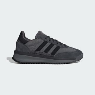 【adidas 愛迪達】SL 72 RTN 男女 運動休閒鞋 復古 麂皮 舒適 穿搭 灰黑(JH5091)