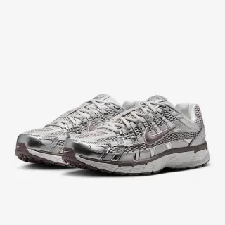 【NIKE 耐吉】運動鞋 休閒鞋 女鞋 WMNS NIKE P-6000 金屬銀 粉紅 復古 緩震(IB4019019)