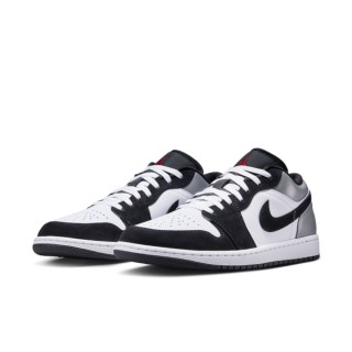 【NIKE 耐吉】運動鞋 籃球鞋 男鞋 AIR JORDAN 1 LOW SE 白黑色 後跟反光 喬丹 AJ1 低筒(HF3148106)