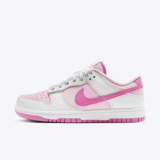 【NIKE 耐吉】W Dunk Low 女 運動休閒鞋 低筒 舒適 穿搭 泡沫粉(HQ1181-661)
