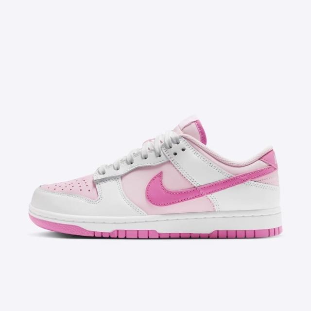 【NIKE 耐吉】W Dunk Low 女 運動休閒鞋 低筒 舒適 穿搭 泡沫粉(HQ1181-661)