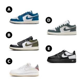 【NIKE 耐吉】AIR JORDAN 1 LOW SE GS/AIR FORCE 1 07 LX 女鞋 大童 休閒鞋 運動鞋 多款任選(FN9137141 &)