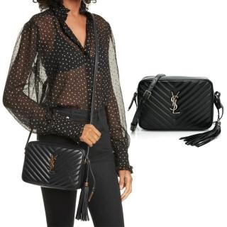 【YSL】LOU絎縫皮革相機包
