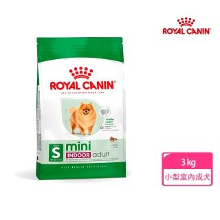【ROYAL 法國皇家】小型室內成犬專用飼料 MNINA 3KG(小顆粒 狗乾糧 狗飼料 減少便臭)