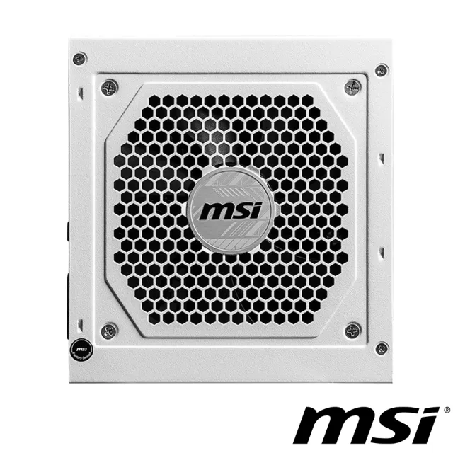 【MSI 微星】MAG A850GL PCIE5 WHITE 80PLUS 850W 金牌 電源供應器