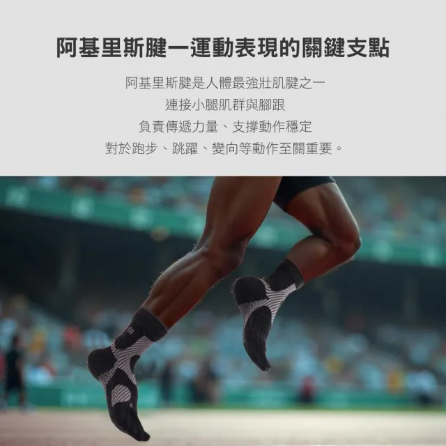 【MarCella 瑪榭】任選3雙-MIT-阿基里斯-五趾運動羊毛襪(五趾襪/止滑/壓力襪/短襪/足弓襪/運動襪)