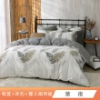 【HongYew 鴻宇】100%精梳棉 兩用被床包枕套組 單人/雙人/加大/特大(多款)