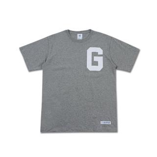 【富邦悍將】大G魔鬼氈logo短TEE(灰 S-3XL)