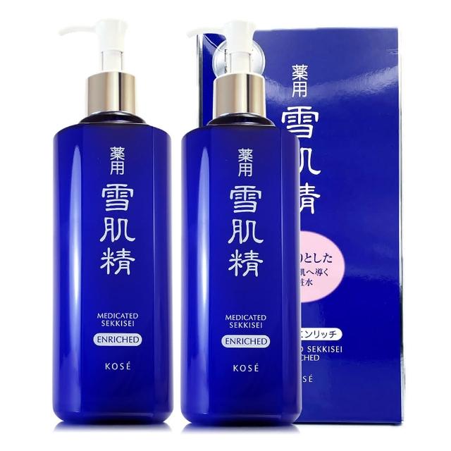 【KOSE 高絲】雪肌精化妝水500ml*2-禮盒組(專櫃公司貨)