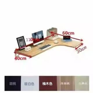 【H開源家居】折疊桌 餐桌 連壁桌 書桌 靠墻桌(110*60*40cm 配三個支架 輕松折疊 承重力強 預售15天)