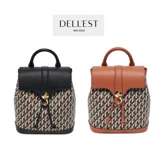 義大利精品DELL’EST印花後揹包