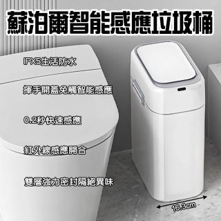 【小米有品】蘇泊爾智慧感應垃圾桶 9L(卡扣式 揮手感應 紅外線 防水防臭 靜音 帶蓋垃圾筒 納仕達 小米有品)