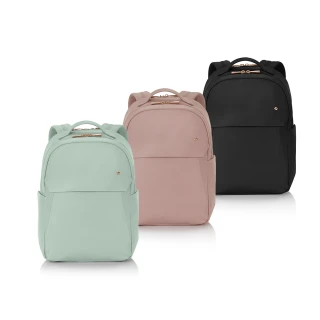【Samsonite 新秀麗】VALERIE 時尚商務多功能輕量筆電後背包/女包/雙肩包/電腦包15.6吋(多色可選)