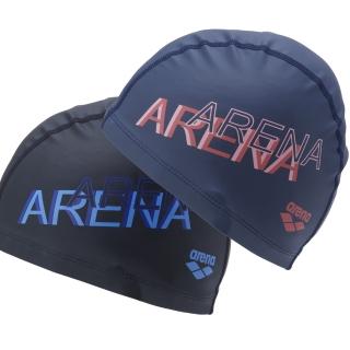 【arena】矽膠萊卡雙材質 加大 泳帽 舒適 防水 護耳遊泳帽 男女通用(AS5SSC35UZ)