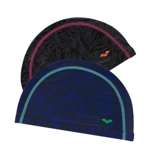 【arena】進口矽膠萊卡雙材質二合一泳帽 舒適防水護耳遊泳帽男女通用 新款 限量(FAR1904)