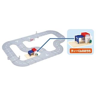 【TOMICA】交通世界 新城鎮 新城鎮道路組 附T君房子(小汽車 場景)