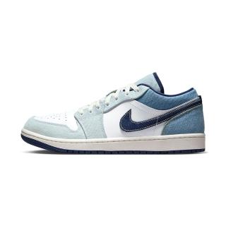 【NIKE 耐吉】Air Jordan 1 Low SE 男鞋 牛仔藍色 AJ1 喬丹 低筒 運動 休閒鞋 IH0648-141