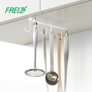 【FREIZ】Blance 櫥櫃層板用吊掛式廚具收納架(廚房收納掛架/紙巾收納架/儲物架/吊掛架/免打孔收納掛架)