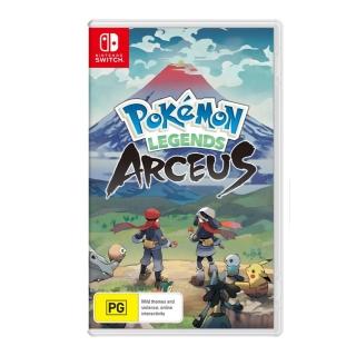 【Nintendo 任天堂】Switch遊戲 寶可夢傳說 阿爾宙斯(國際外盒版 支援中文)