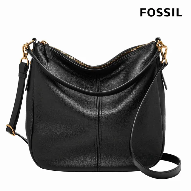 【FOSSIL】Jolie 真皮新月Hobo斜背包 大款 (多色可選)