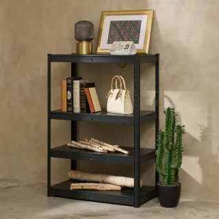 【居家cheaper】40X80X115CM免螺絲四層角鋼架(廚房架 置物架 層架 鐵架 倉儲架 收納架 鞋架)