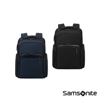 【Samsonite 新秀麗】EVOSIGHT 智慧商務環保多功能大容量筆電後揹包/通勤包/雙肩包/電腦包14.1吋(多色可選)