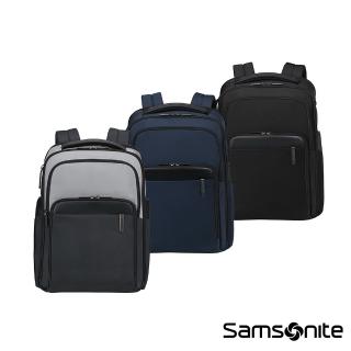 【Samsonite 新秀麗】EVOSIGHT 智慧商務環保多功能大容量筆電後揹包/通勤包/雙肩包/電腦包15.6吋(多色可選)