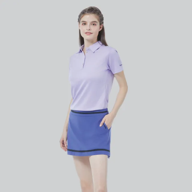 【Snowbee 司諾比】女款經典素面短袖POLO衫(多色任選 女款高爾夫球衫 球衣 跑步 登山 運動衫 吸濕排汗)