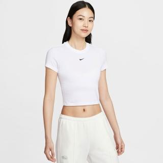 【NIKE 耐吉】AS W NSW NK CHLL KNT CRP 白色 女 短版 緊身 穿搭 運動(HF9539-101)