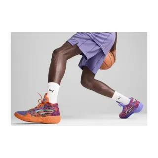 【PUMA】籃球鞋 Puma LaMelo Ball MB.04 橘紫 舒適 防磨 311690-01 穿搭 舒適 流行
