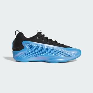 【adidas 愛迪達】Anthony Edwards 1 Low 男 籃球鞋 運動鞋 緩震 包覆 藍黑(JQ6139)