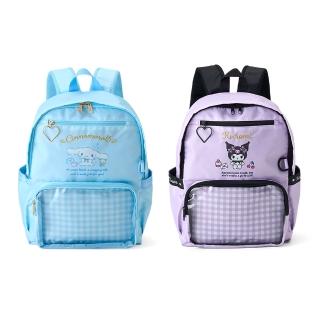 【SANRIO 三麗鷗】兒童用 窗型尼龍氣墊後揹包 L