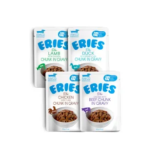 【Eries】伊瑞思 益生元狗主食罐餐包系列 四種口味 85g - 單包(狗狗主食/照護腸胃/餐包/益生元)