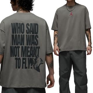 【NIKE 耐吉】As M J Ss Os Tee Gcel 男款 灰色 寬鬆 喬丹 運動 休閒 短袖 IH0833-029
