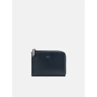 【PEDRO】Icon皮革卡包/零錢包/零錢袋/皮夾/短夾(小CK集團品牌 官方直營)