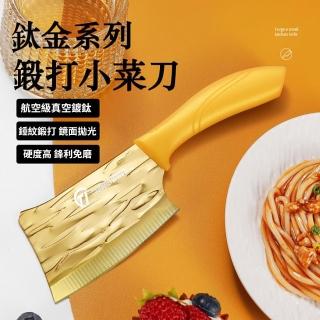 【CS22】切菜剁肉鈦金小菜刀(21cm)