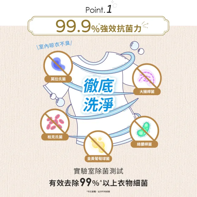 【LAVONS】除菌去漬洗衣精-蔚藍海岸/法式馬卡龍/氣泡香檳/無香(1800ml 全新升級)