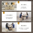 【IHouse】MINI 緩衝升降茶几/收納餐桌/1桌2椅(緩衝款 /長100*寬50)