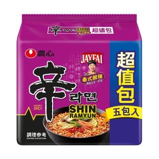 【NONG SHIM 農心】農心 辛拉麵超值包5入-泰式酸辣味(615g)