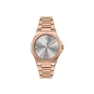 【Bentley 賓利】URBAN ELEGANT天穹系列 BL-11-44 玫灰 質感 輕奢 女錶(附信封卷包收納袋+磁吸錶盒/說明書)