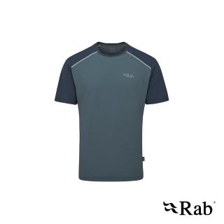 【RAB】Force Tee 圓領短袖透氣排汗衣 男款 獵戶藍/暴風藍 #QBL05