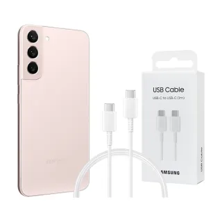 【Samsung 三星】原廠S25 S24系列 3A 1m Type-C to Type-C 線-白(DA705/盒裝)