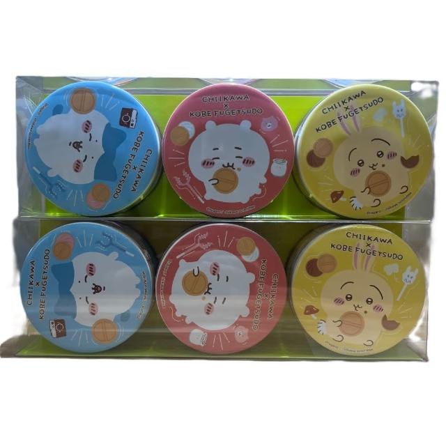 【神戶風月堂】吉伊卡哇迷你法蘭酥禮盒 3入x2組(香草6入草莓6入巧克力6入)