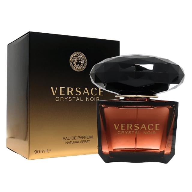 【VERSACE 凡賽斯】Crystal Noir 星夜水晶女性淡香精 EDP 90ml(新版 平行輸入)