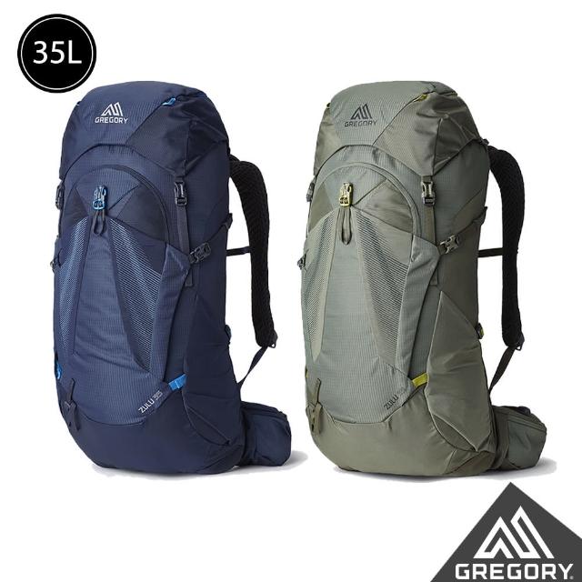 【Gregory】35L ZULU 登山背包 M/L(抗撕裂 耐用 登山包 多日登山 水袋夾層)
