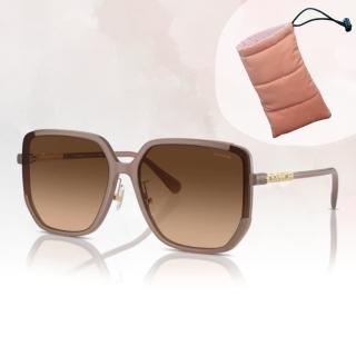 【COACH】方形膠框太陽眼鏡(HC8401D-580874)
